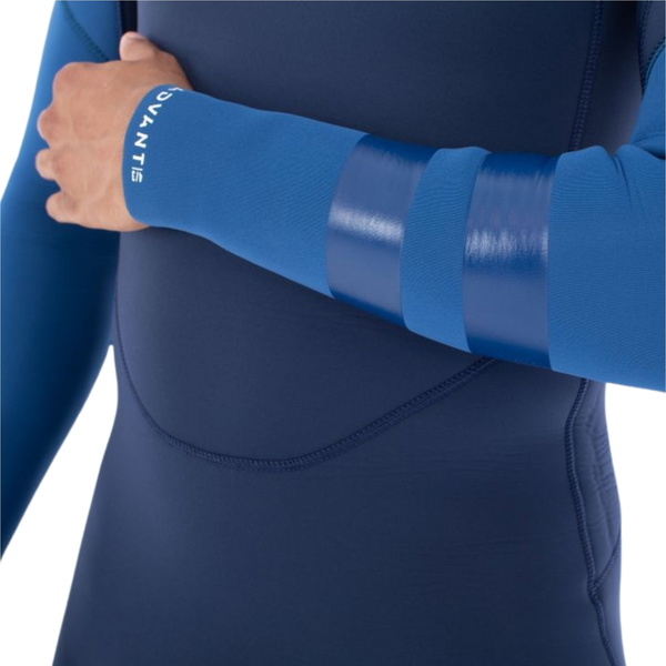 2026 Hurley Heren Advant 4/3mm Borst Ritssluiting Wetsuit MFS0013423 - Faint Blue